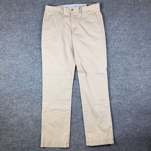 Polo Ralph Lauren Pants Mens 32x30 Brown Stretch Cotton Twill Chino Pony Preppy